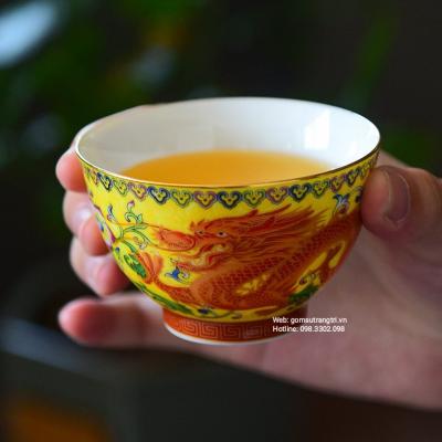 BỘ 2 CHÉN RỒNG PHƯỢNG